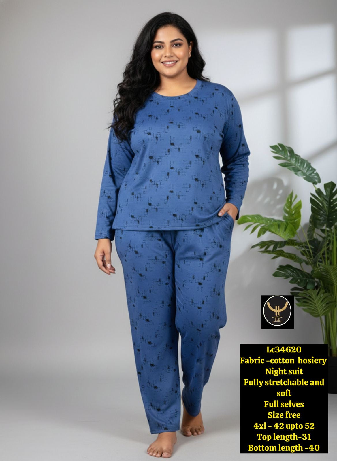 Premium Full Sleeve Night Suit