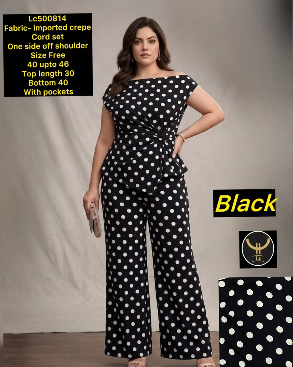 Retro Chic Polka Dot Co-ord Set