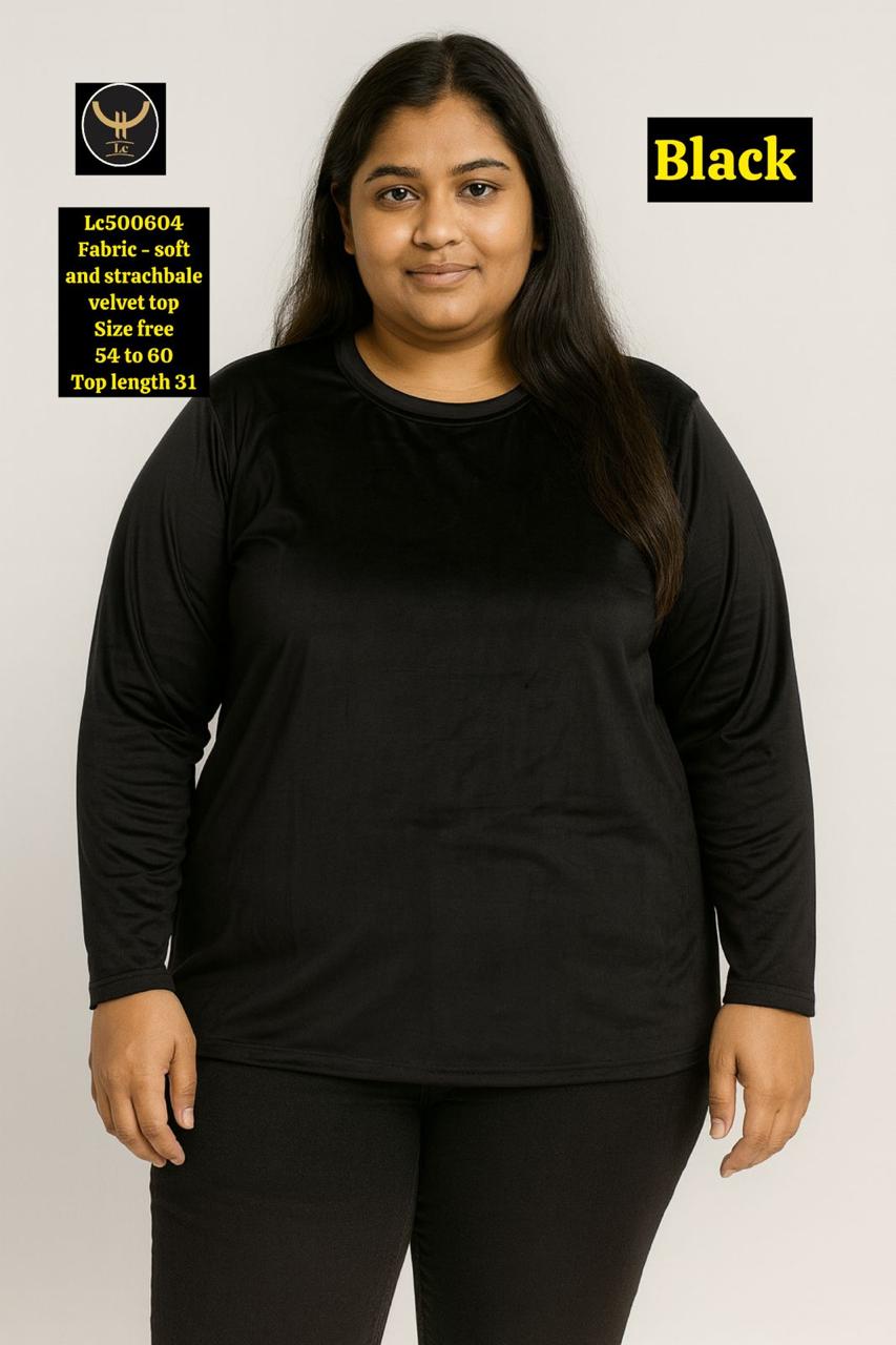 Elevate your collection with this premium, ultra-comfortable stretch velvet top!