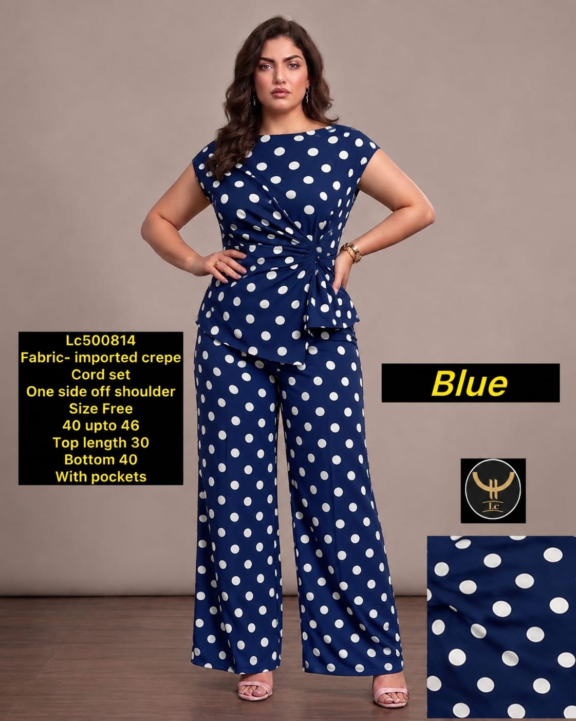 Retro Chic Polka Dot Co-ord Set