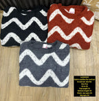 Stay cozy and stylish this season with this trendy woollen fur co-ord set!