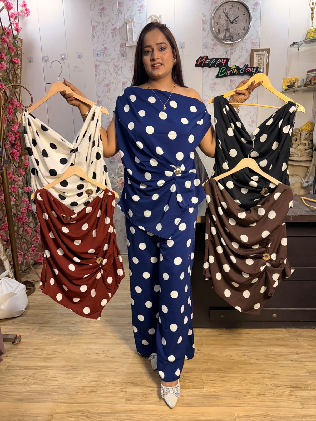 Retro Chic Polka Dot Co-ord Set