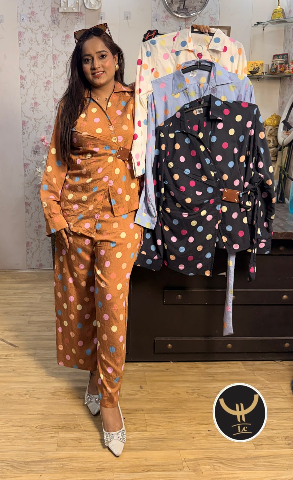 DREAMY POLKA CO-ORD SET
