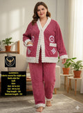 ✨ Cozy & Ultra-Soft Warm Fur Night Suit ✨