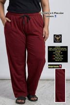 Soft Cotton Hosiery Casual Track Pants / Lower with Drawstring & Pockets