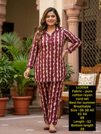 Summer Casual 2-Piece Collared Shirt & Trouser Set