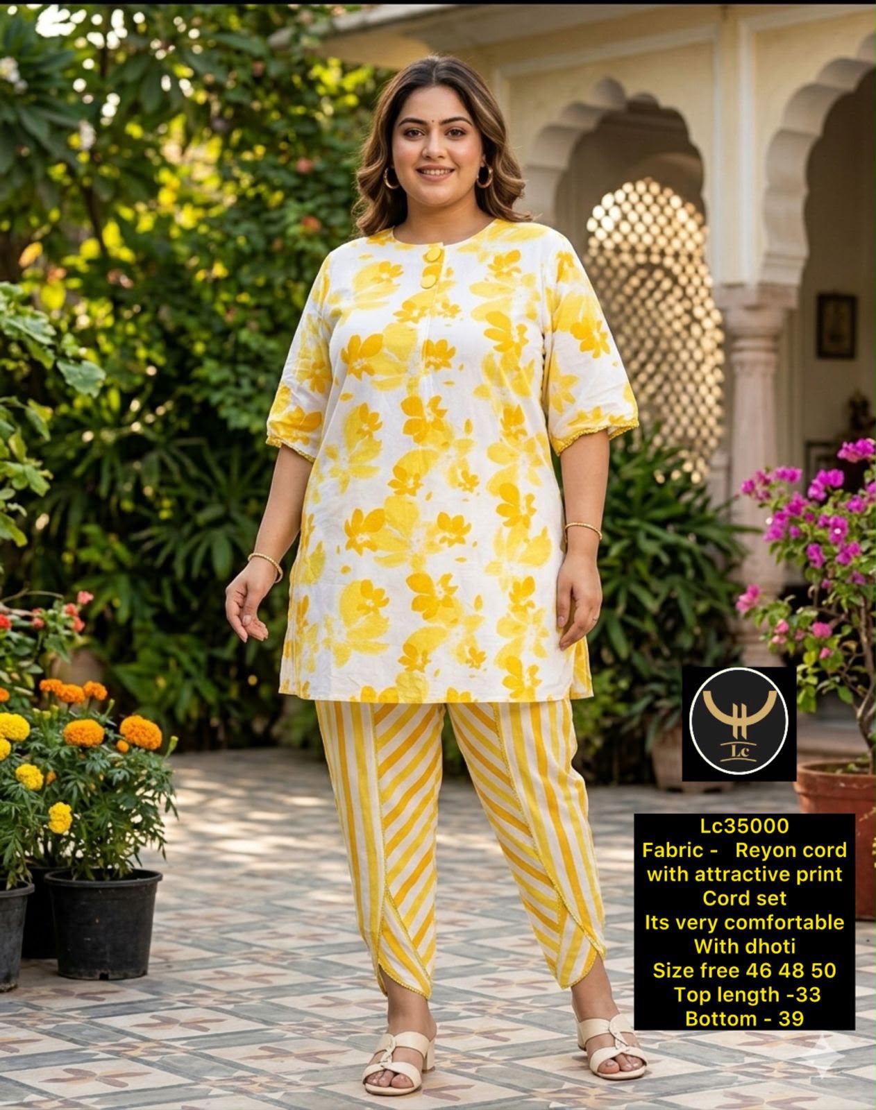 Everyday Radiance: Lightweight Soft Rayon 2-Piece Casual Lounge & Daily Wear Set