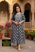 Plus Size Comfort Fit Tiered Cotton Sundress