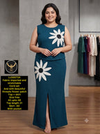Premium Flower Patch skirt Co-Ord Set