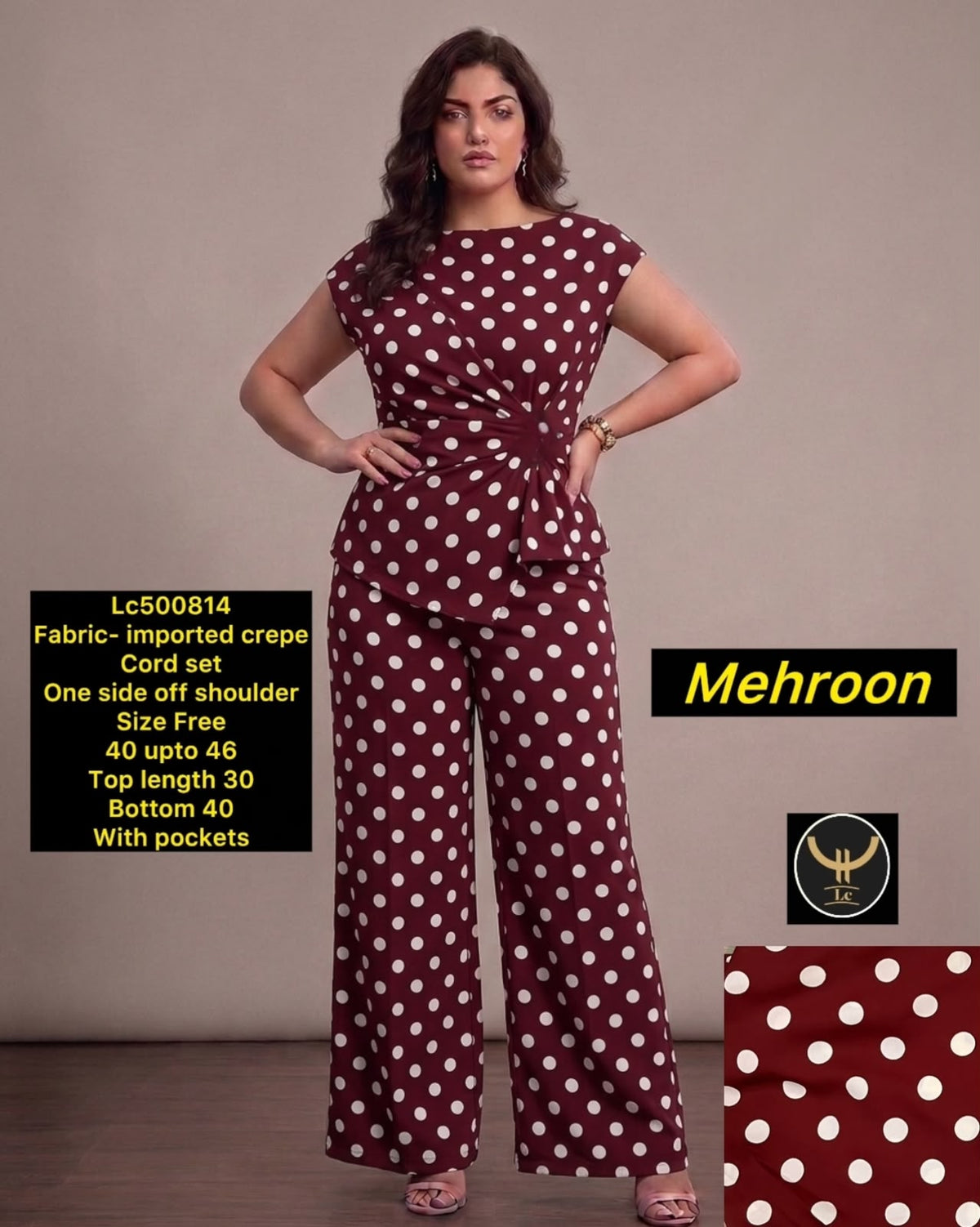 Retro Chic Polka Dot Co-ord Set