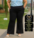 Trendy Bell Bottom-Stretchable-2 Pockets-Plus Size Friendly