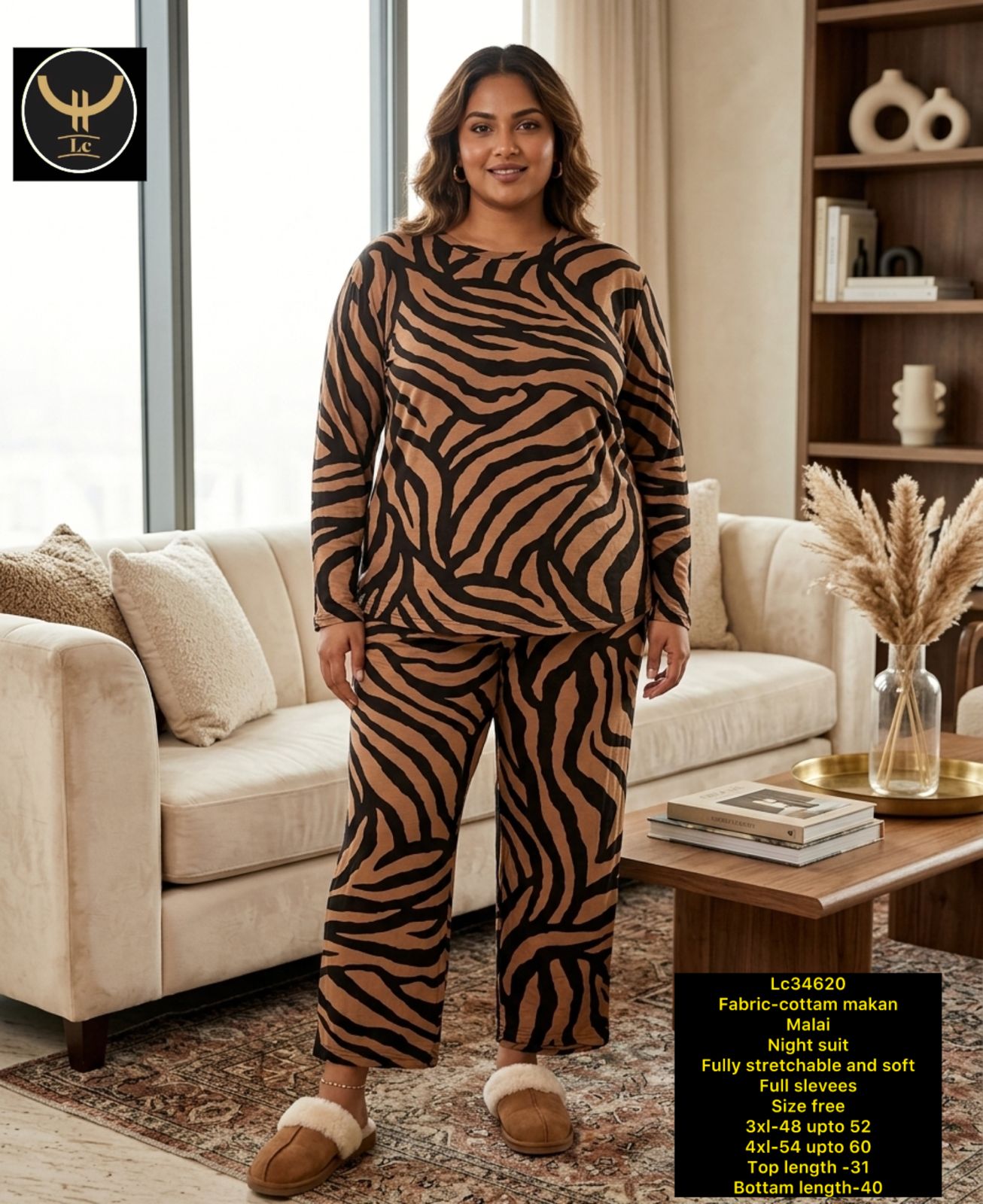 Premium Full Sleeve Night Suit