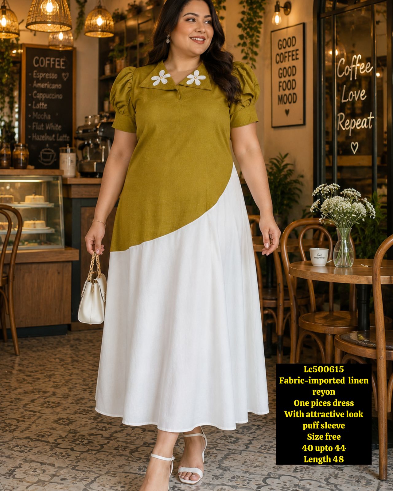 Elegant Plus Size One Piece Dress