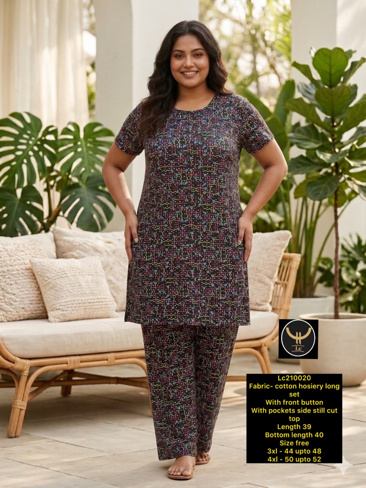 Comfortable & Stylish Cotton Hosiery Long Set