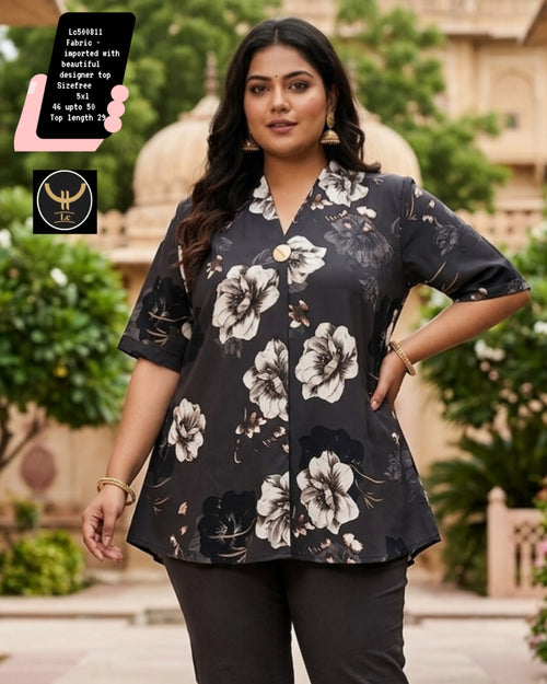 A Beaitiful Desiner Top Made For Effortless Everyday Style.