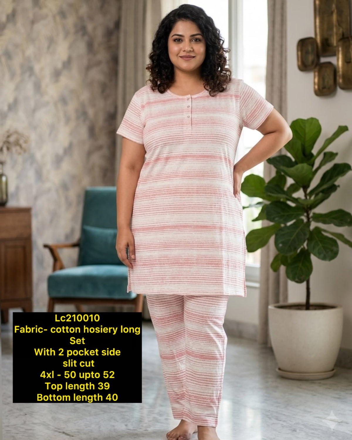 Comfortable & Stylish Cotton Hosiery Long Set