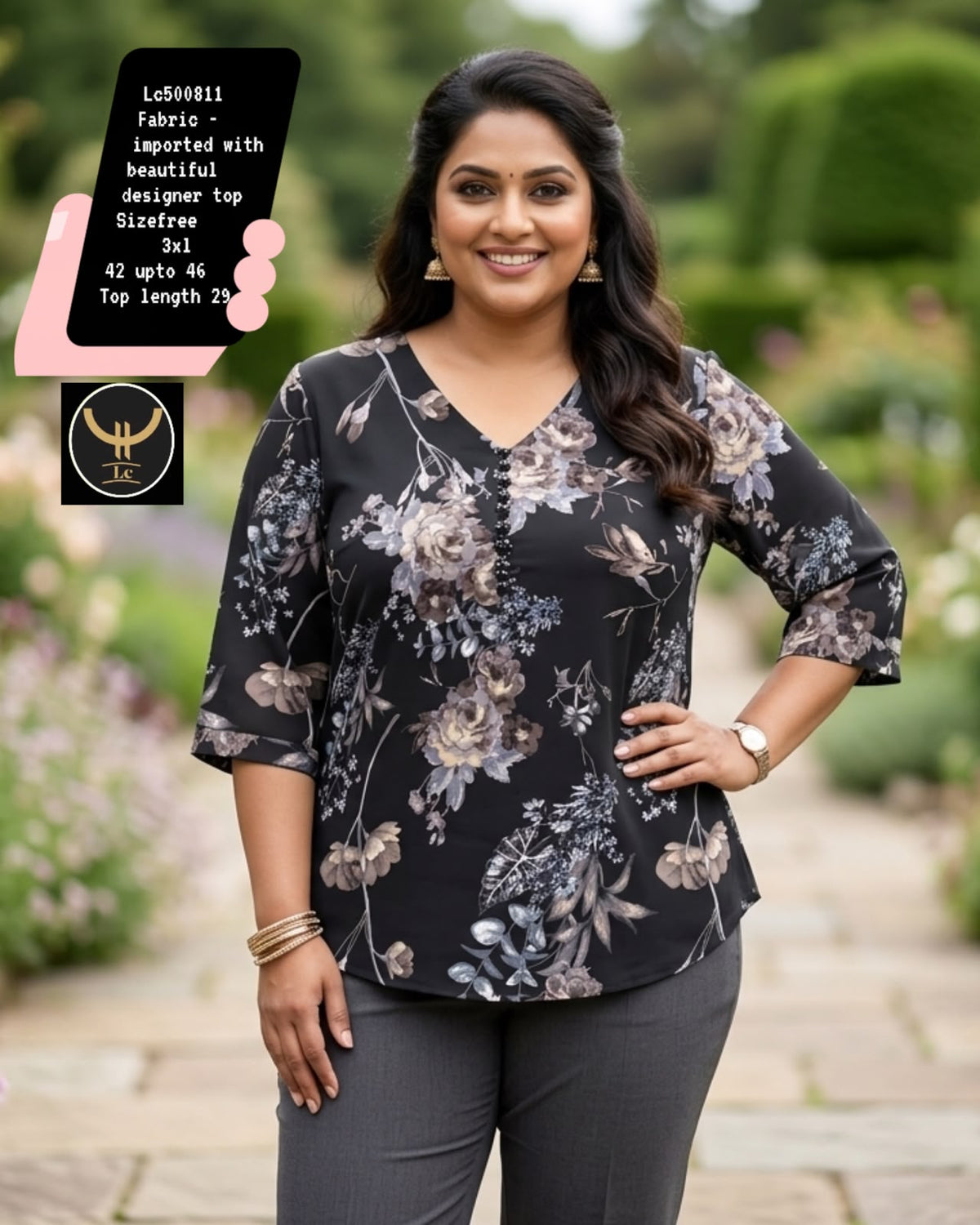 A Beaitiful Desiner Top Made For Effortless Everyday Style.