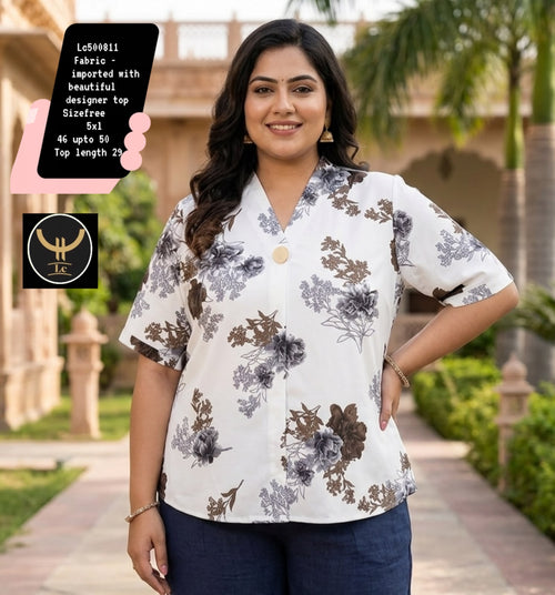 A Beaitiful Desiner Top Made For Effortless Everyday Style.