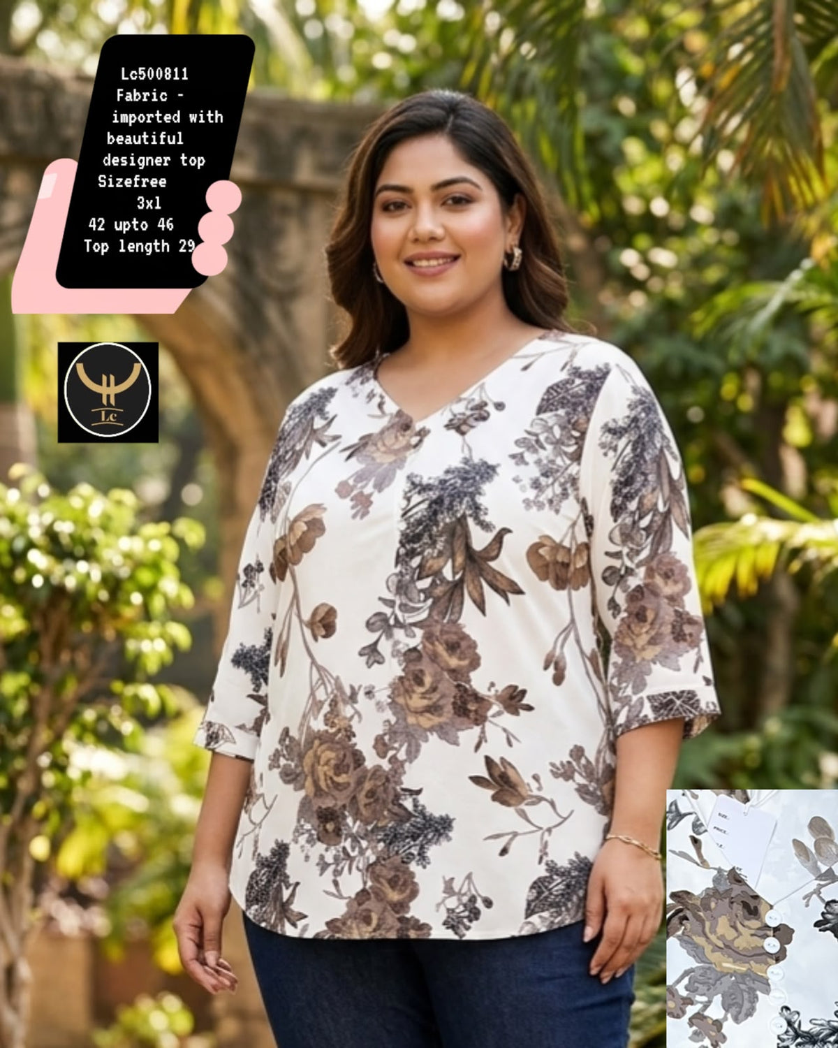 A Beaitiful Desiner Top Made For Effortless Everyday Style.