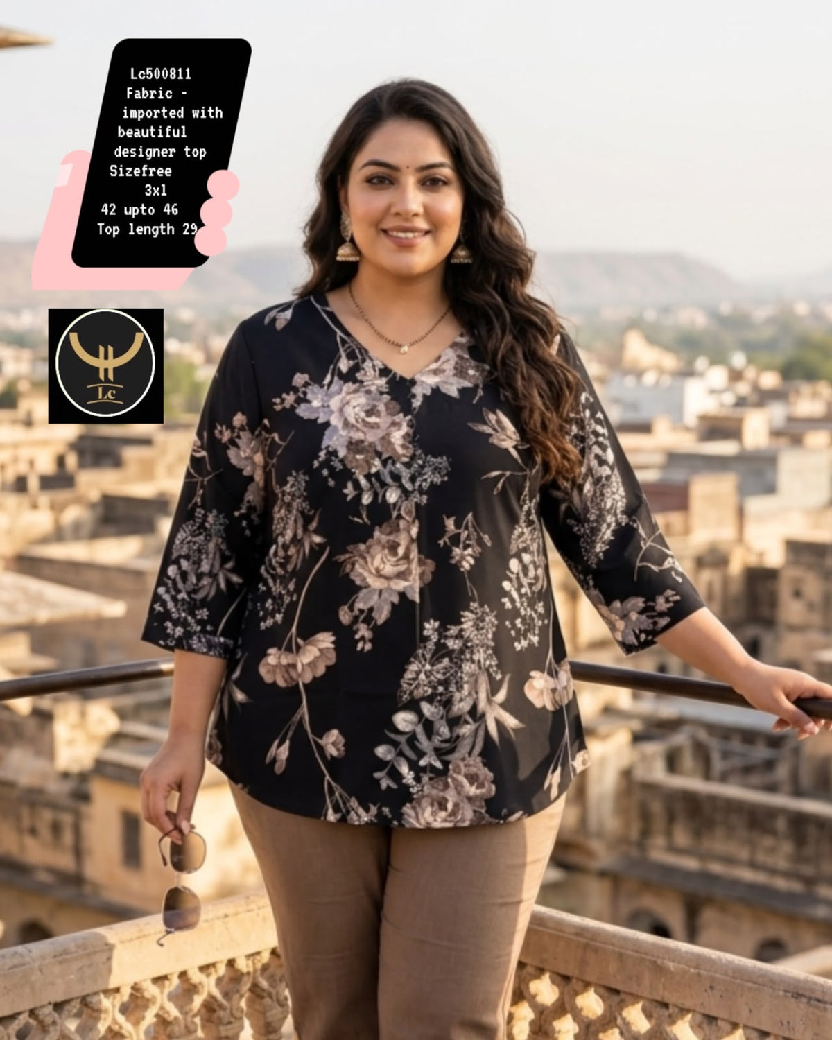A Beaitiful Desiner Top Made For Effortless Everyday Style.