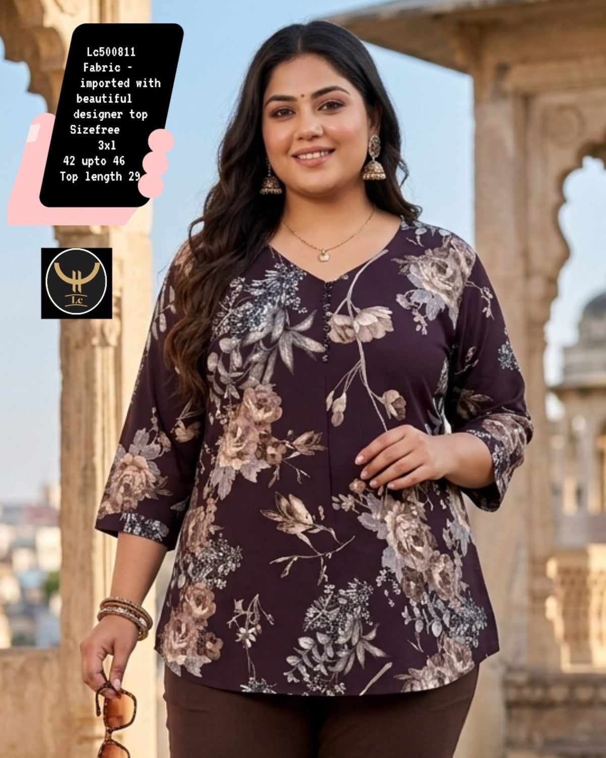 A Beaitiful Desiner Top Made For Effortless Everyday Style.