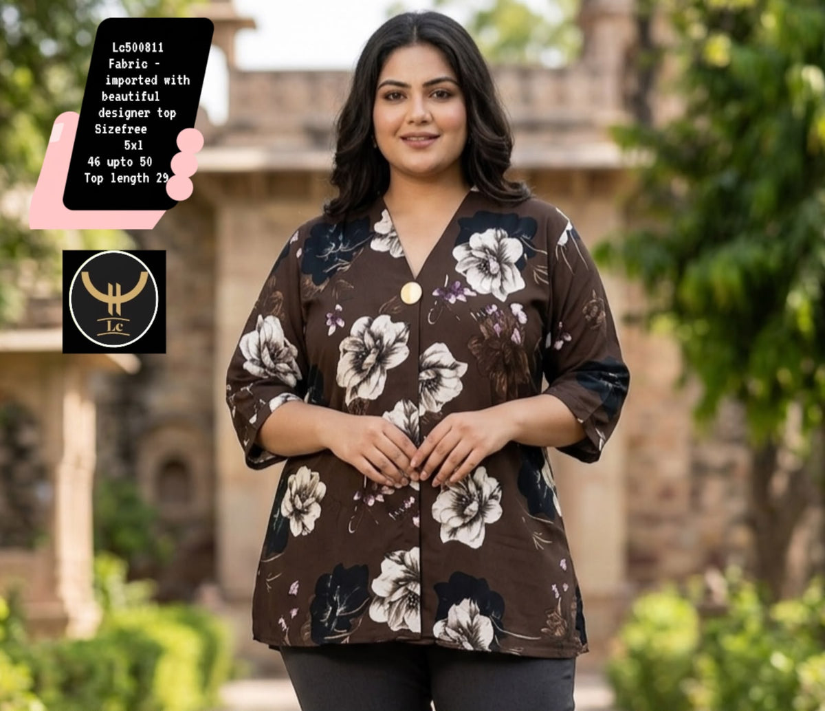 A Beaitiful Desiner Top Made For Effortless Everyday Style.