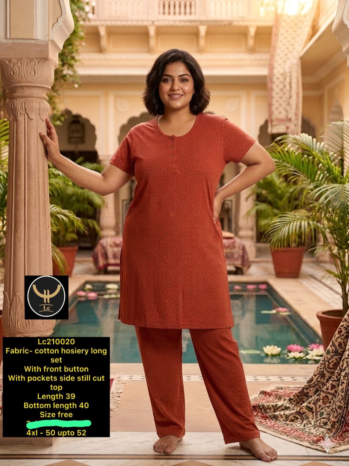 Comfortable & Stylish Cotton Hosiery Long Set