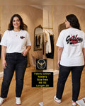 Round Neck Lost In Space Typography Cotton Hosiery Half Sleeve Casual T-Shirt
