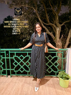 Retro charm meets effortless comfort! Dress