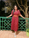 Retro charm meets effortless comfort! Dress
