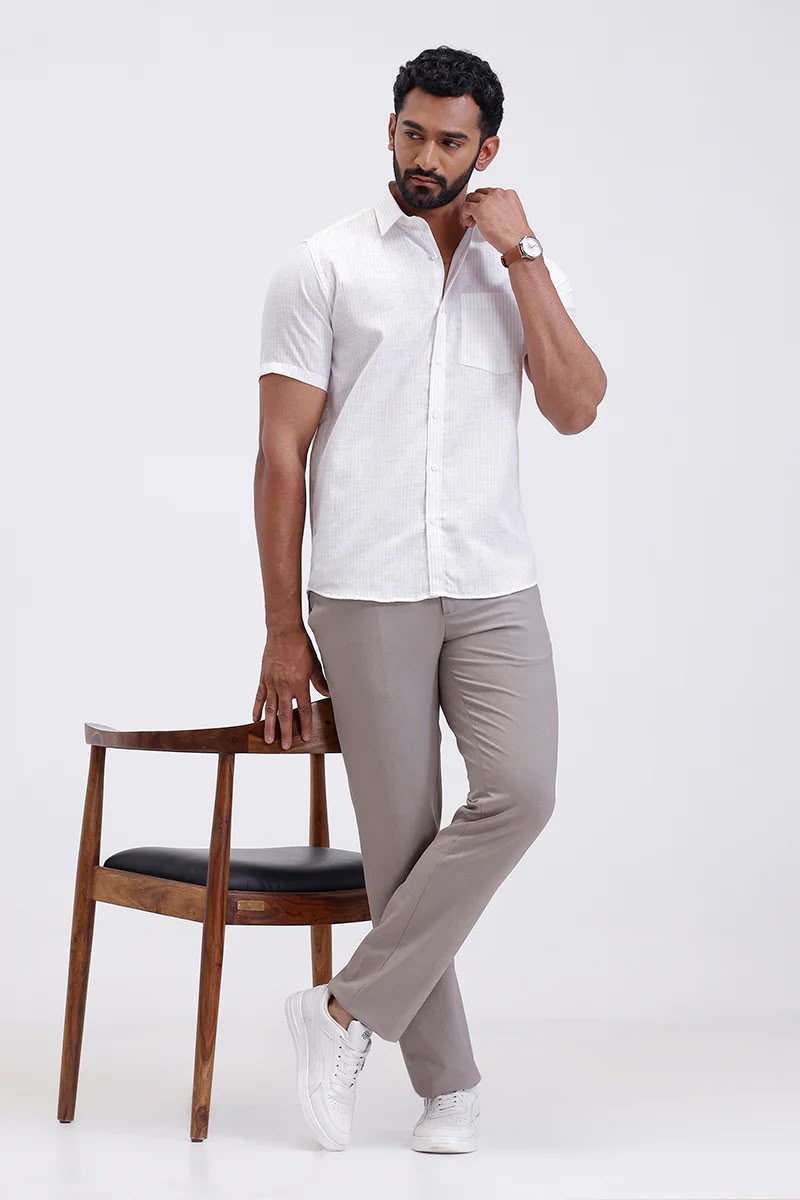 Cotton shirt and paper cotton Half Sleve