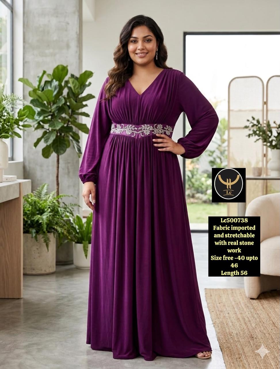 Festive Wear  Flare Dress