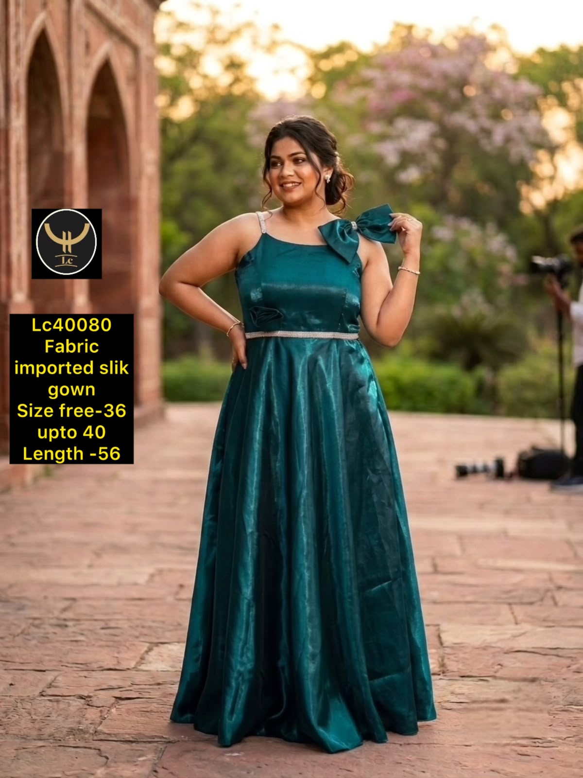 Women's   stylish  Work Detailing gown