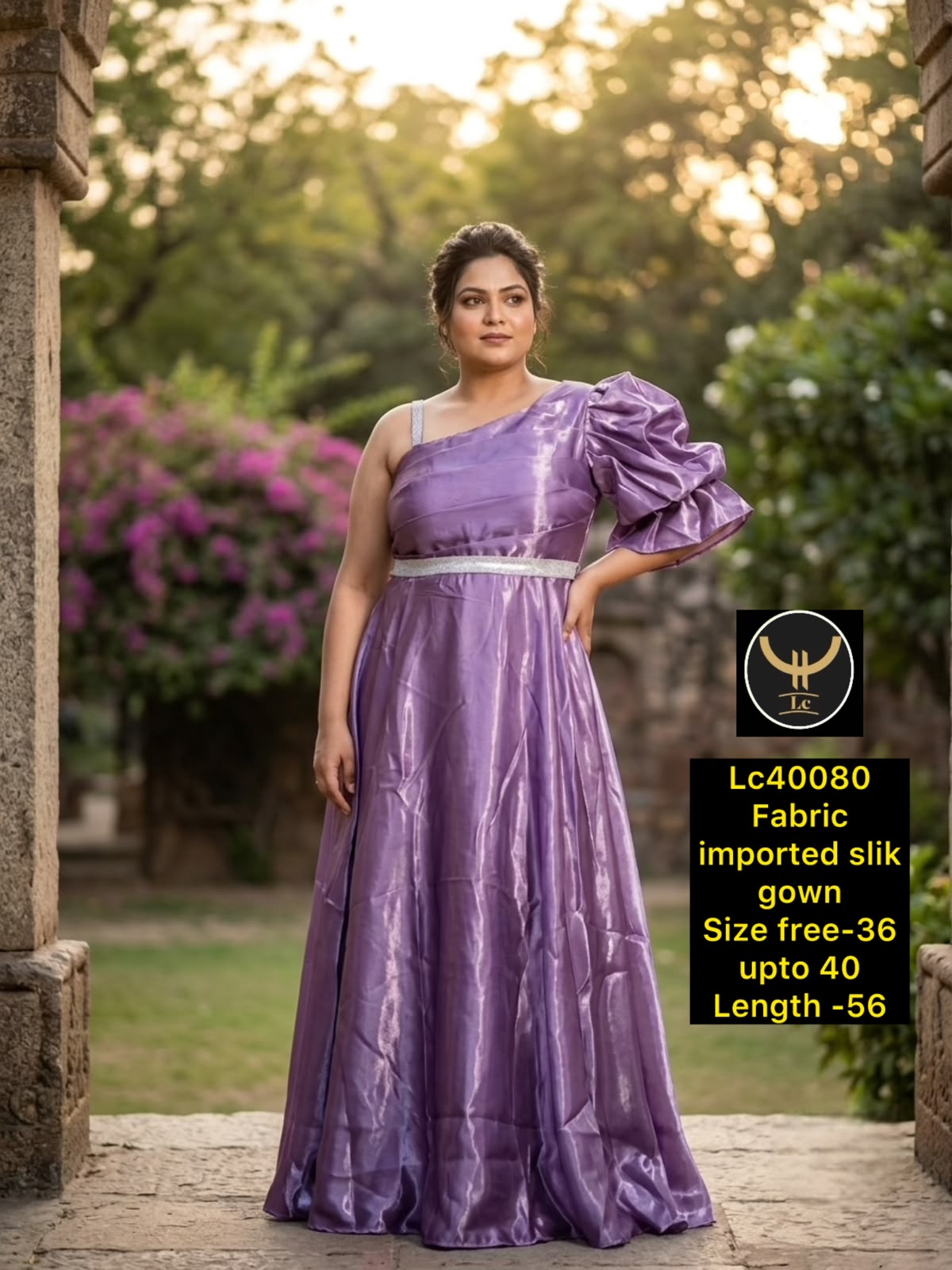Women's   stylish  Work Detailing gown