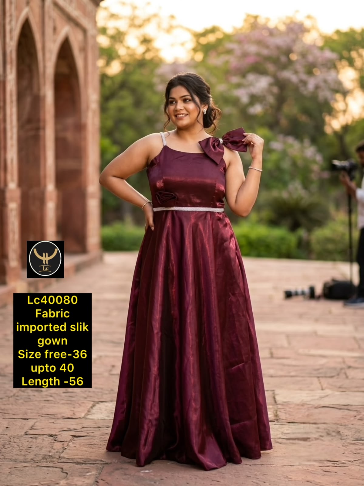 Women's   stylish  Work Detailing gown