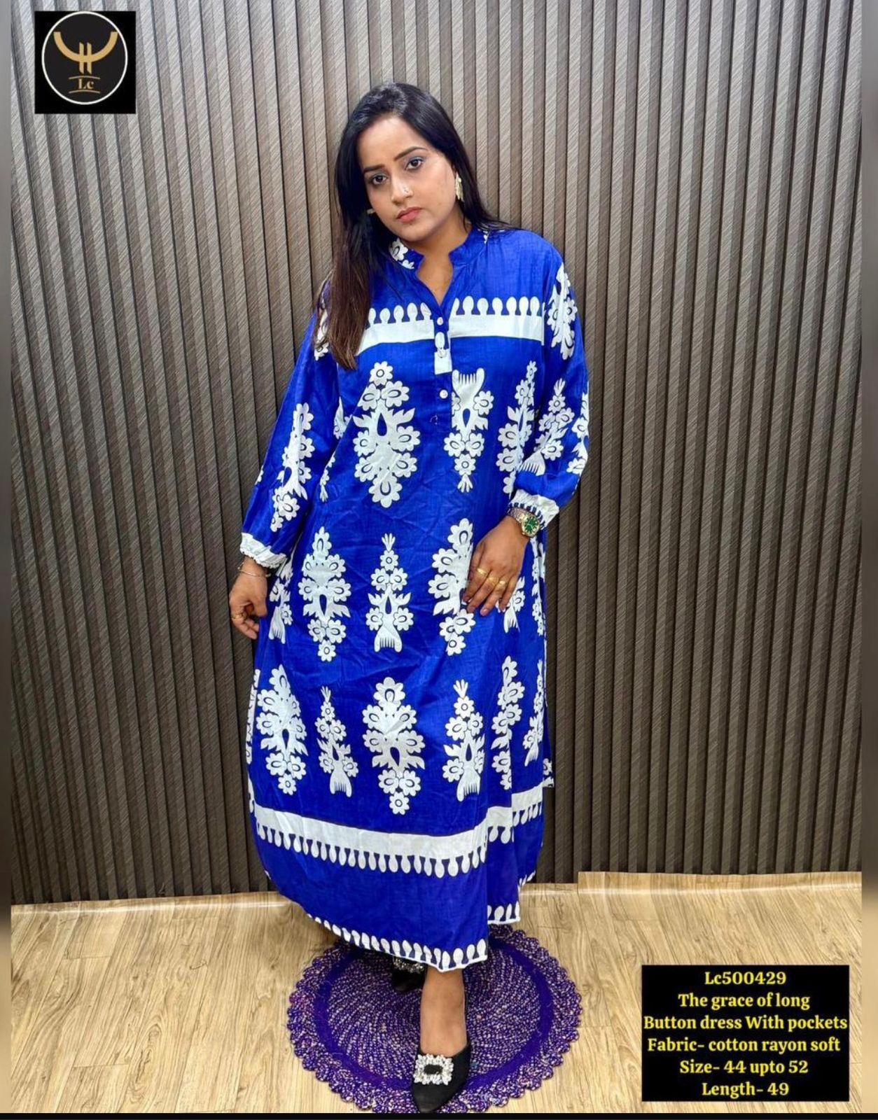 Flower dress printed maxi
