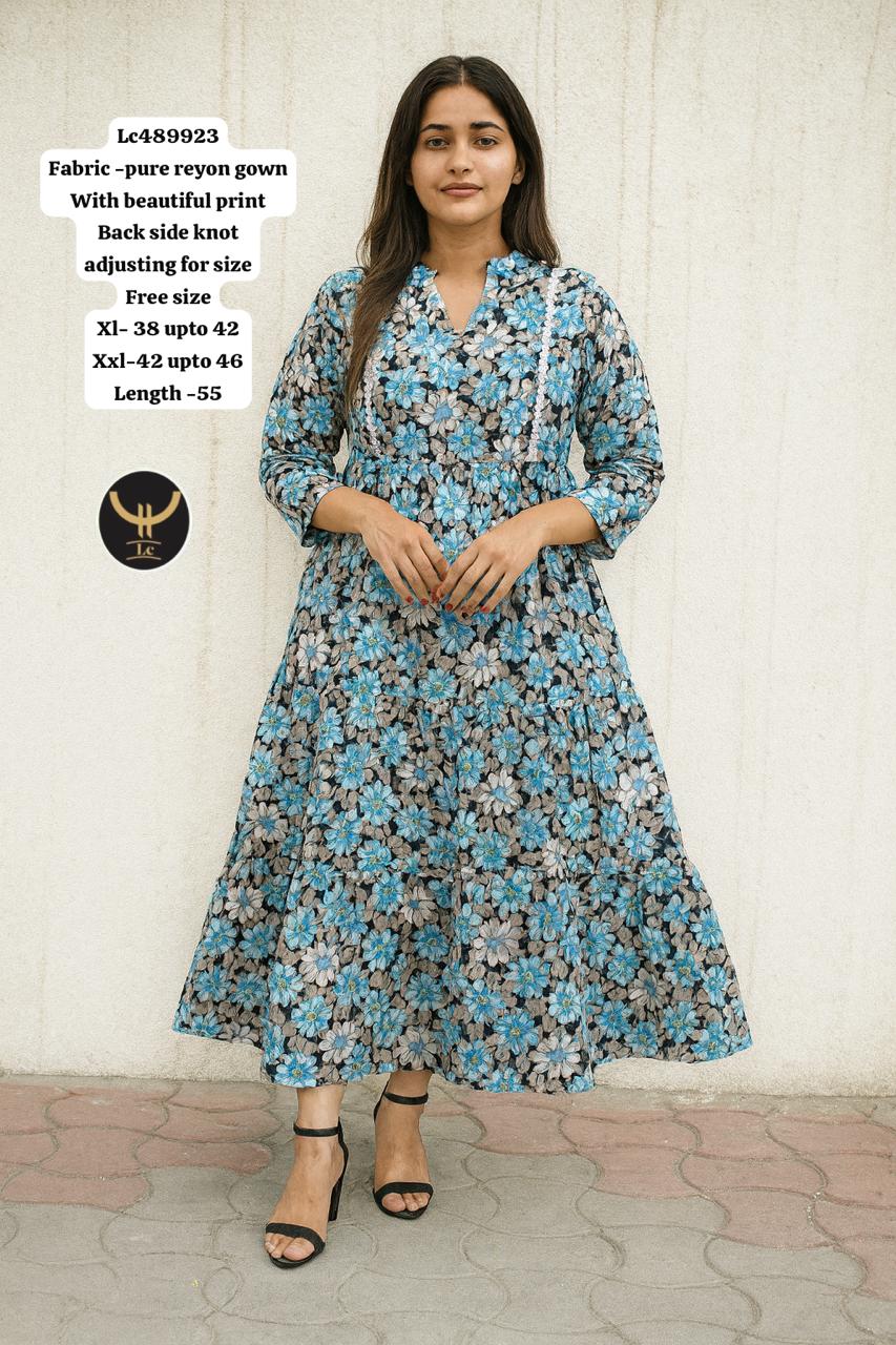 Cotton stlush lac dress