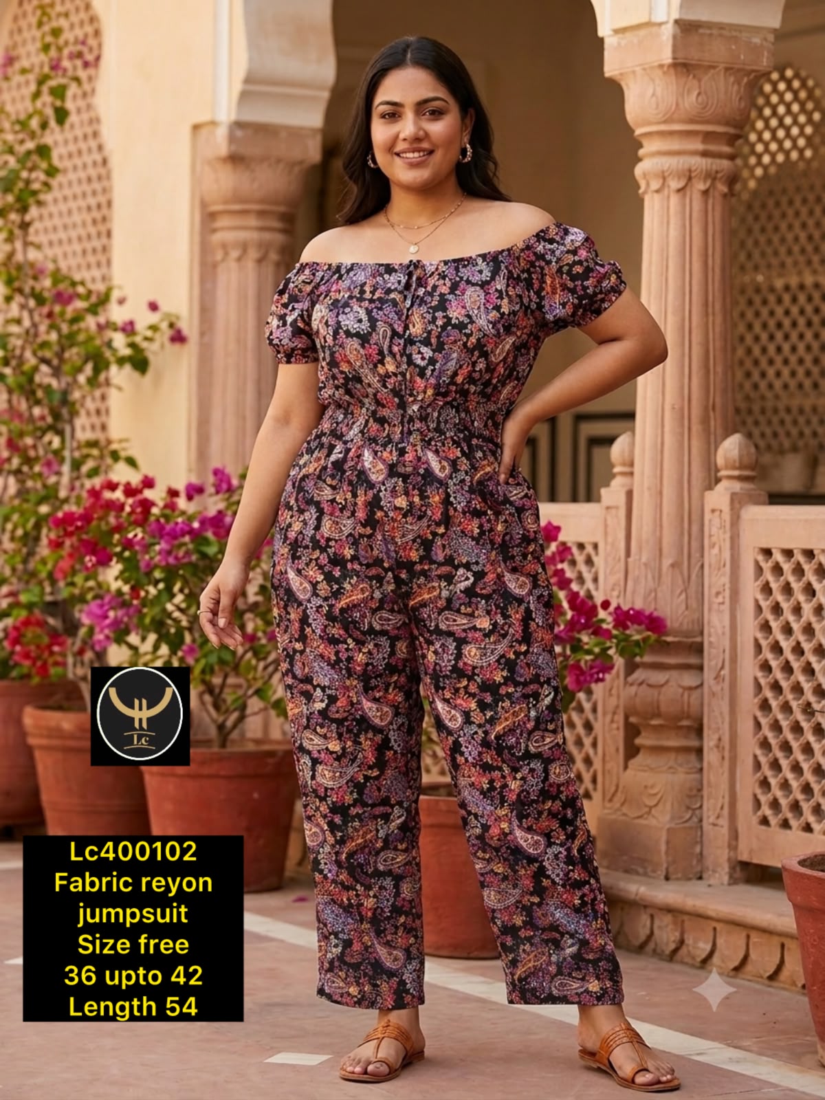 Women's Floral Printed jumsuit