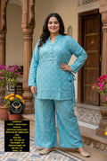 Curvy Fitimported Partywear  bocy Cord Set