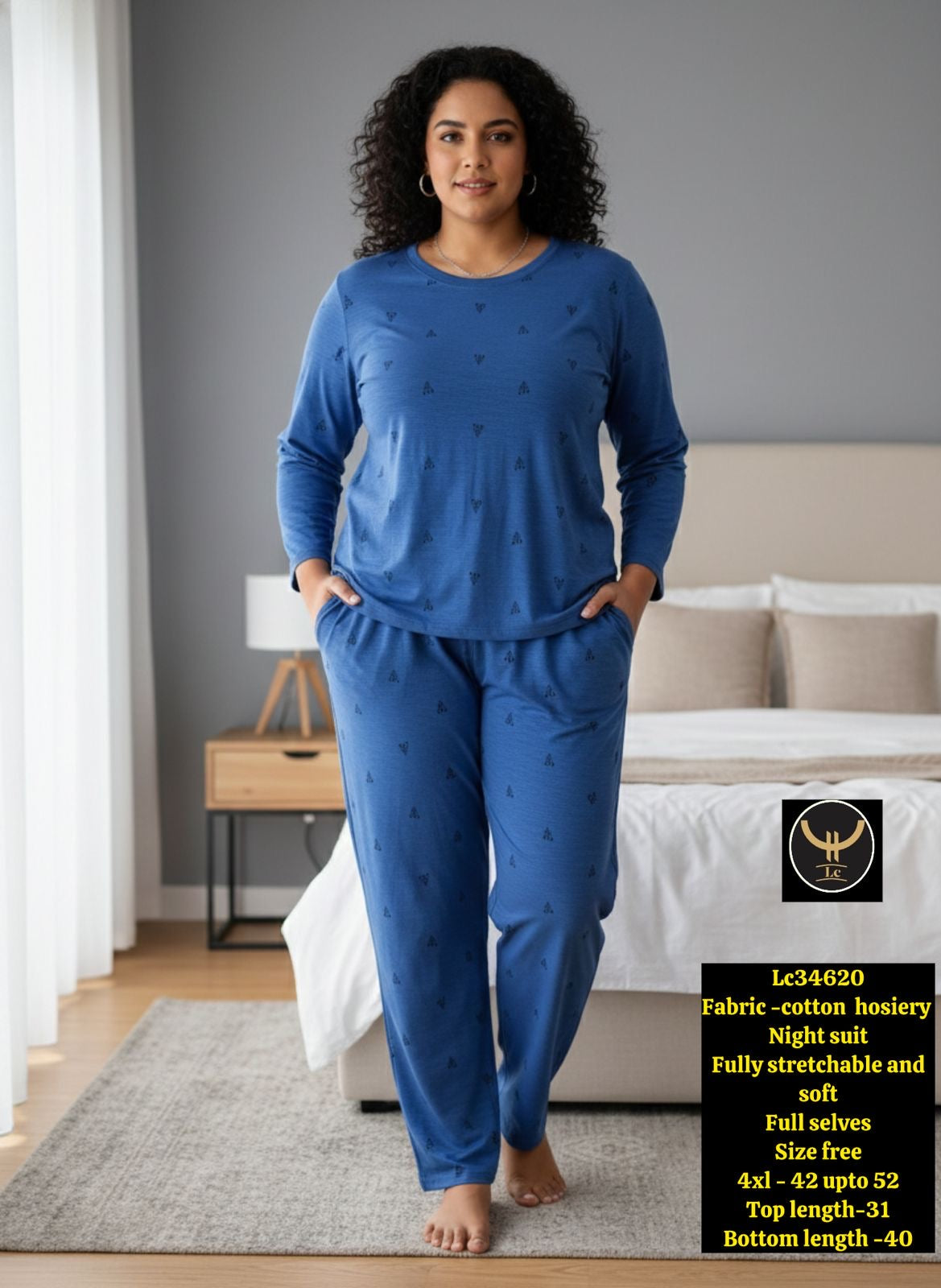 Premium Full Sleeve Night Suit