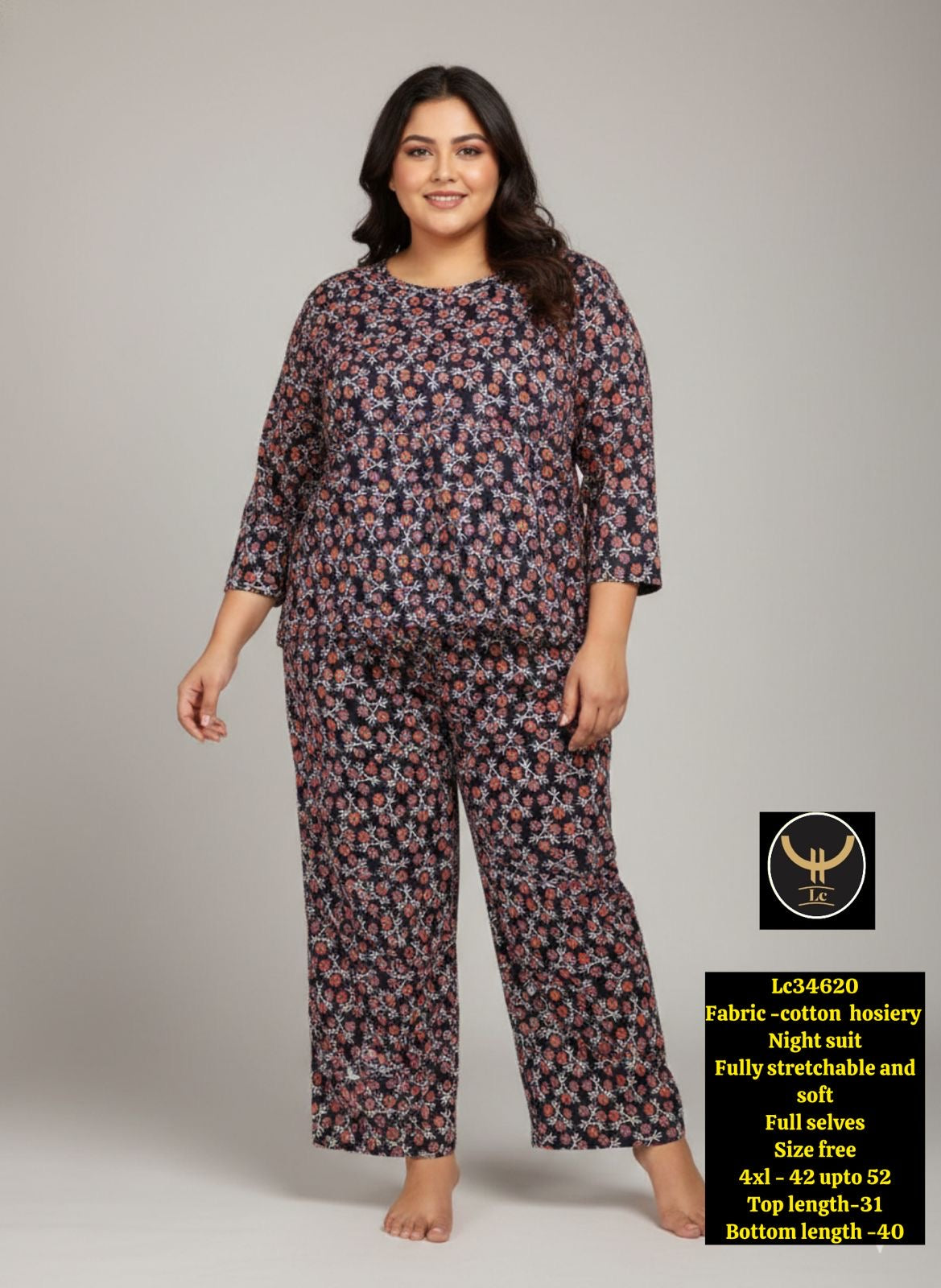 Premium Full Sleeve Night Suit