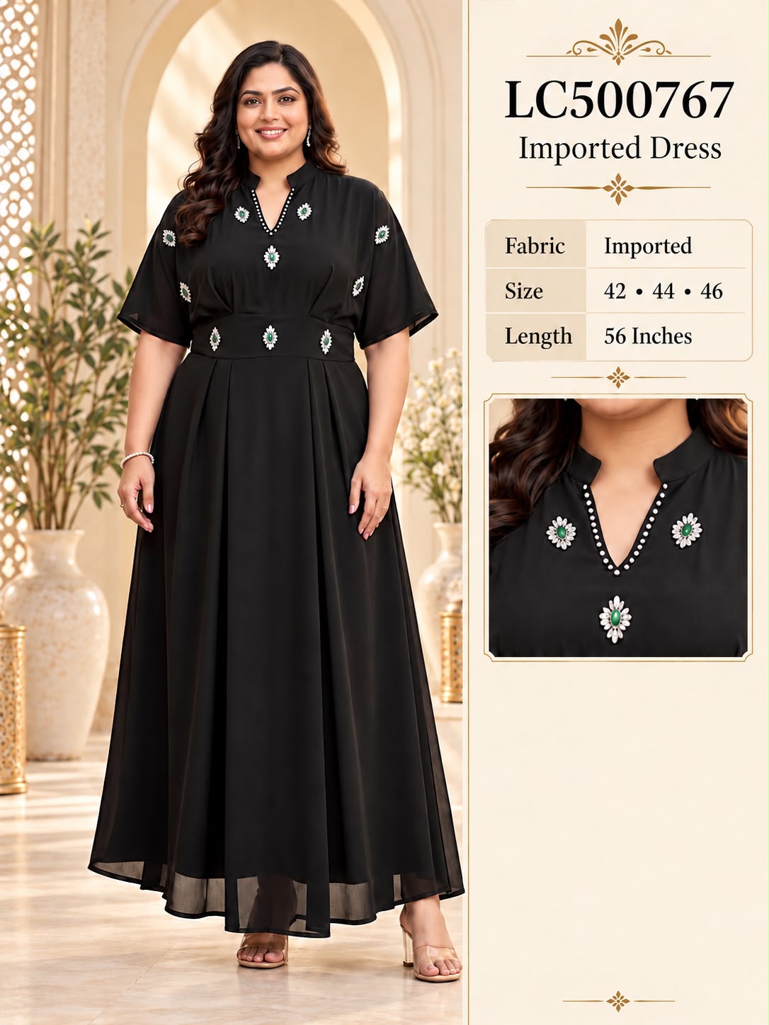 IMPORTED DESIGNER DRESS