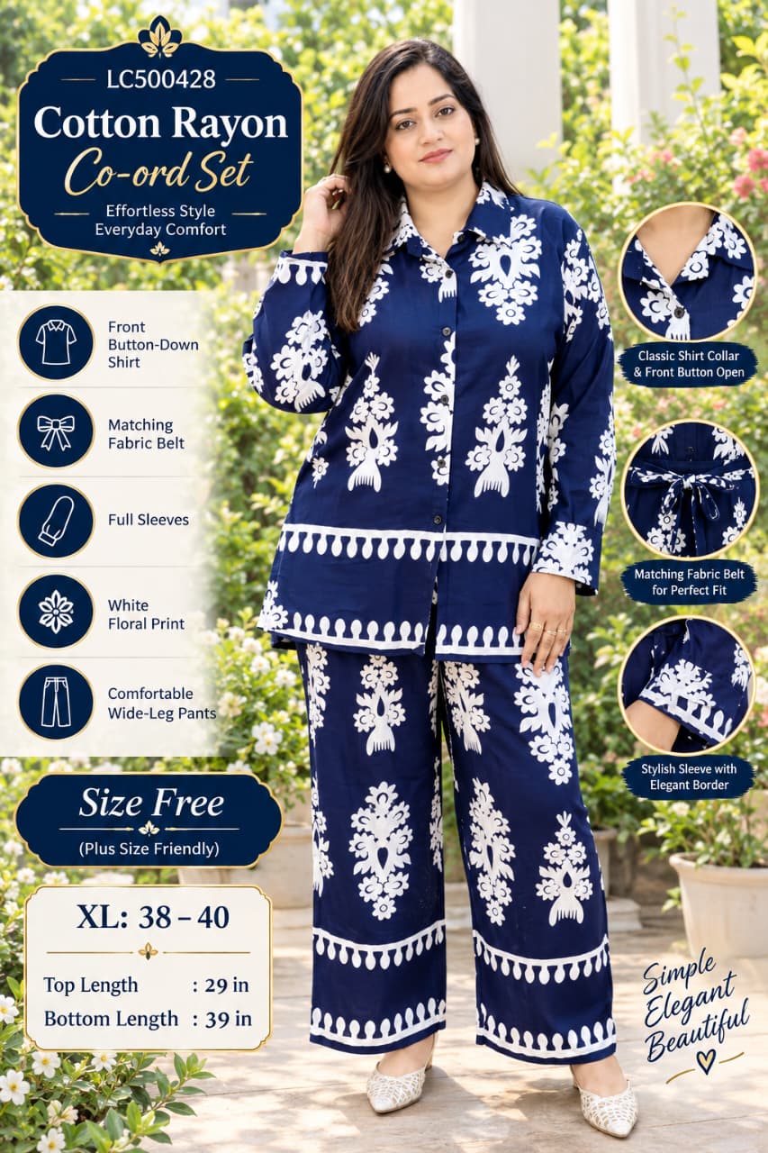 Summer Breeze Printed Cord Set