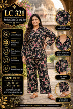 Daily rinted Front-Open Casual Co-ord Set